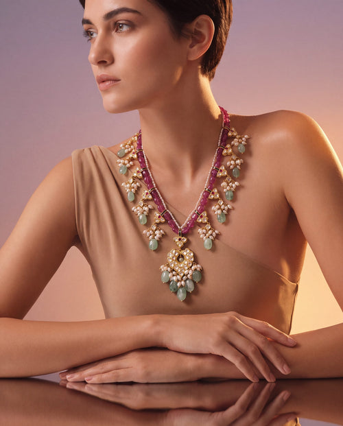 Prerna Polki Bead Pendant