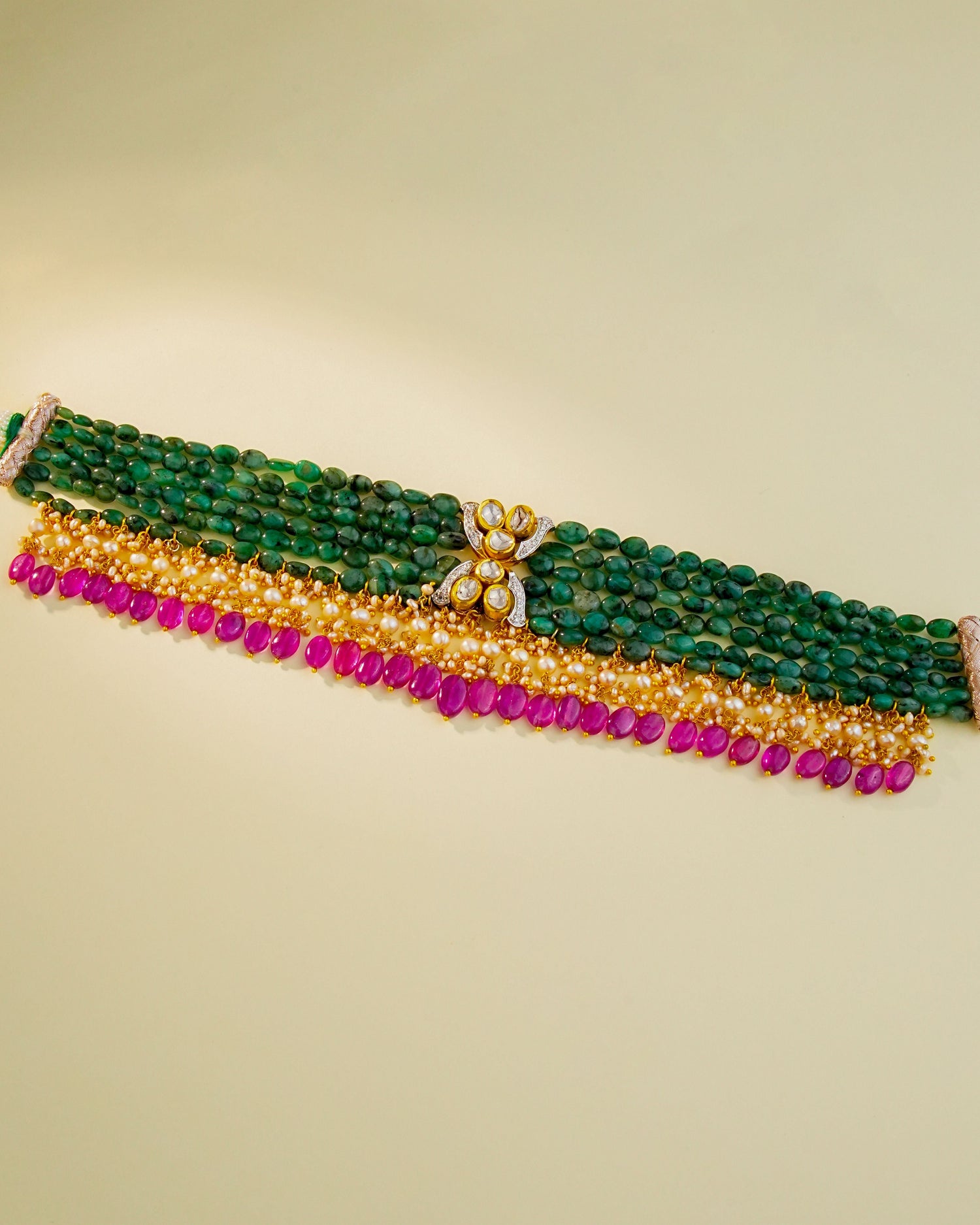 Naima Polki And Diamond Bead Choker