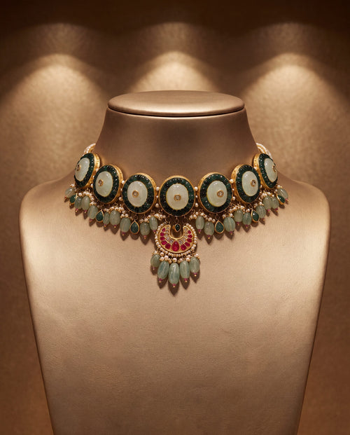 Palora Polki Choker