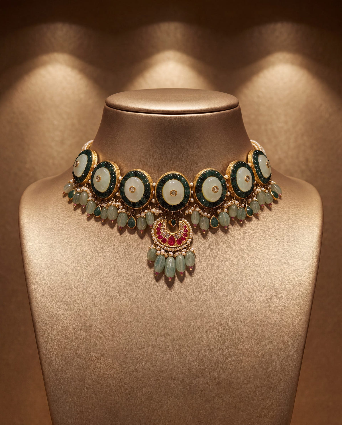 Palora Polki Choker