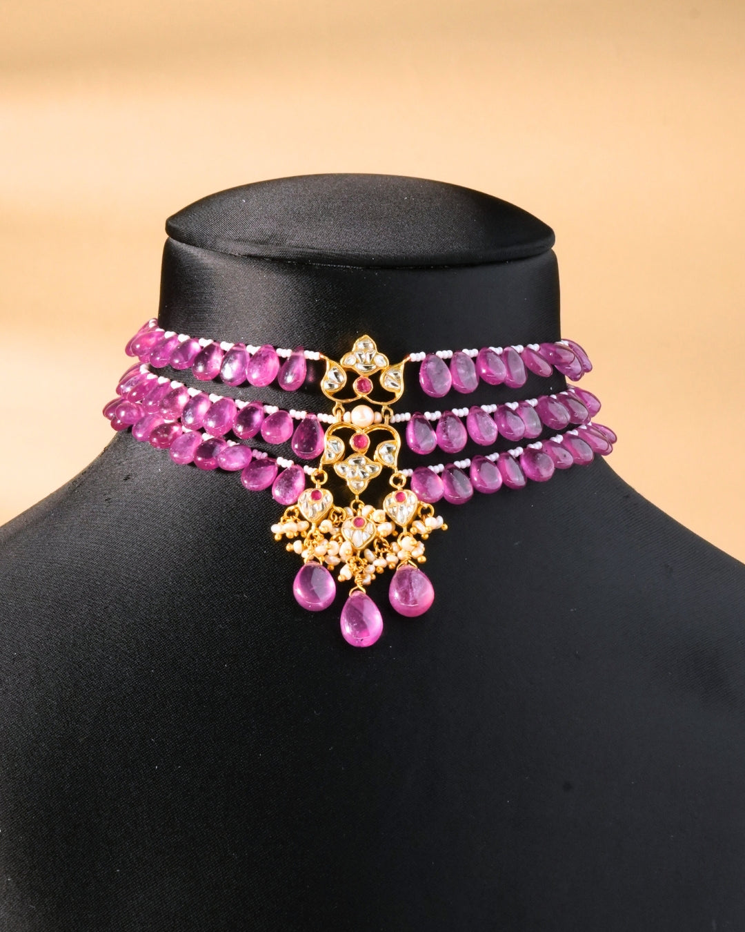 Saisha Polki Bead Choker