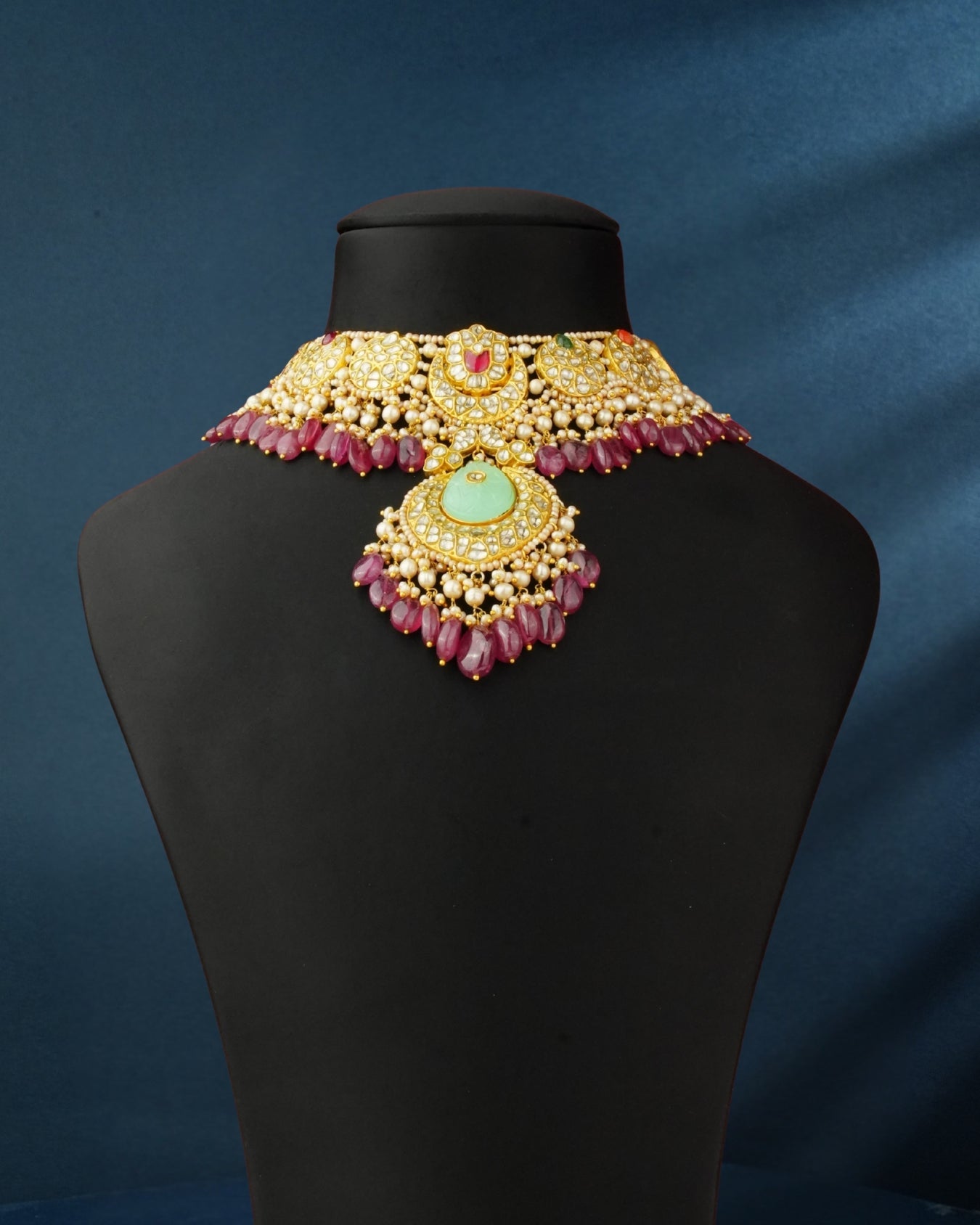 Jeenal Polki Necklace