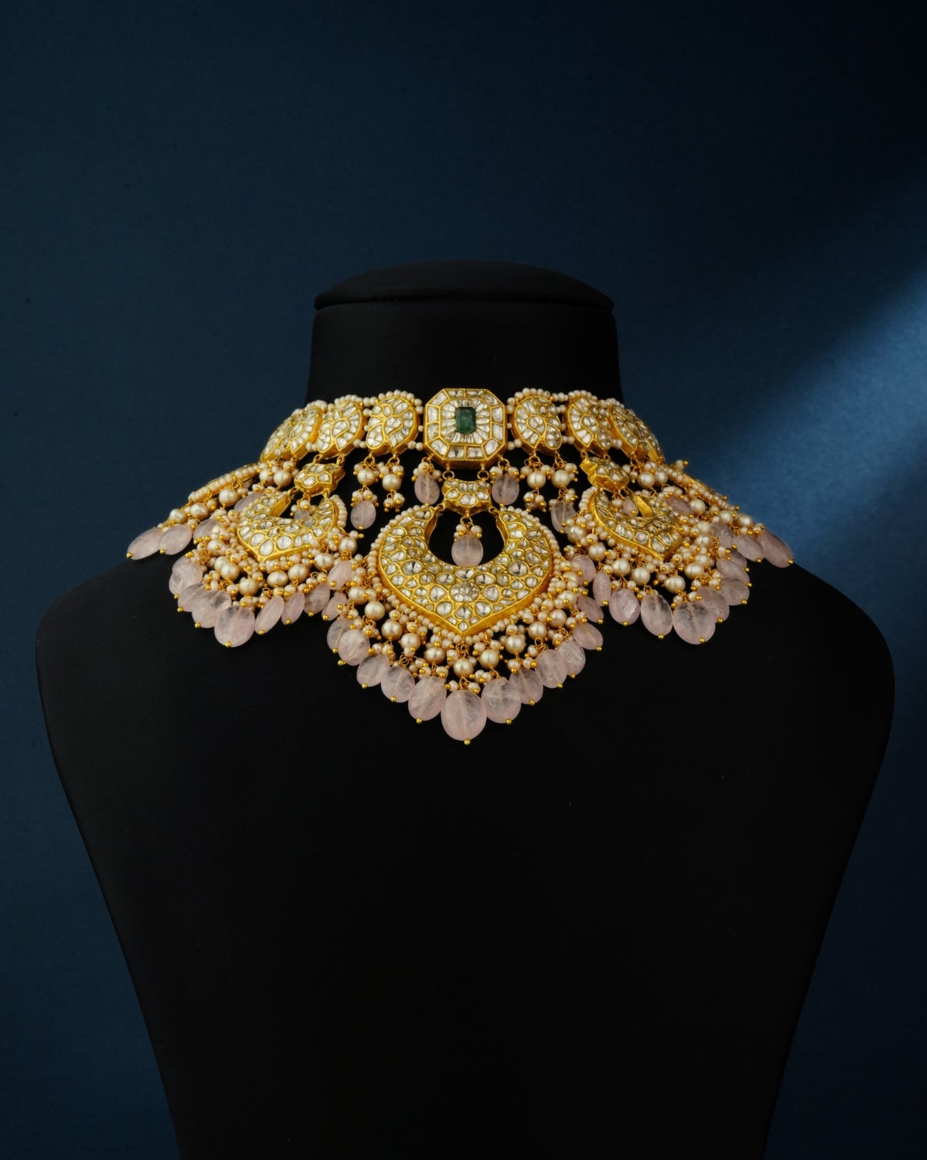 Diya Polki Necklace