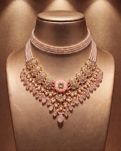 Amira Polki Necklace
