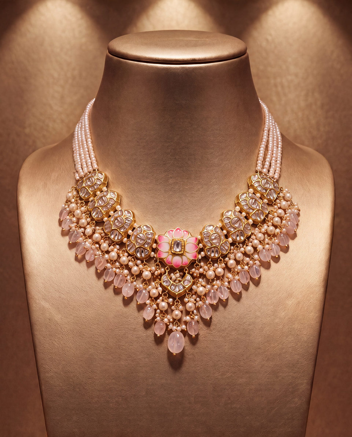 Amira Polki Necklace
