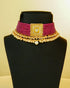 Tushika Polki Bead Choker