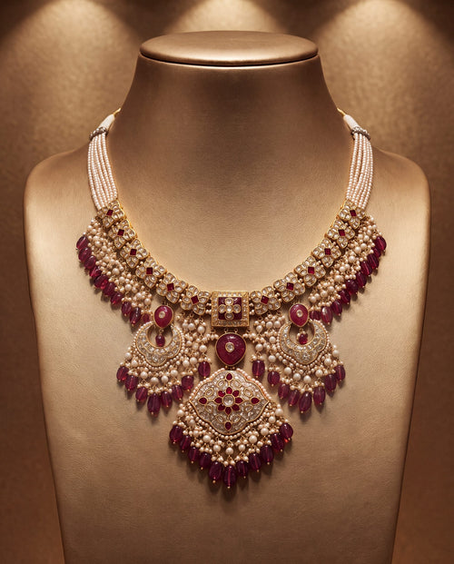Shreya Polki Necklace