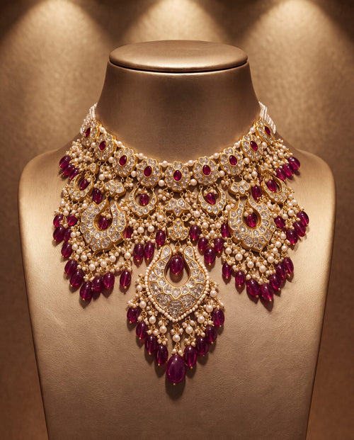 Trisha Polki Necklace