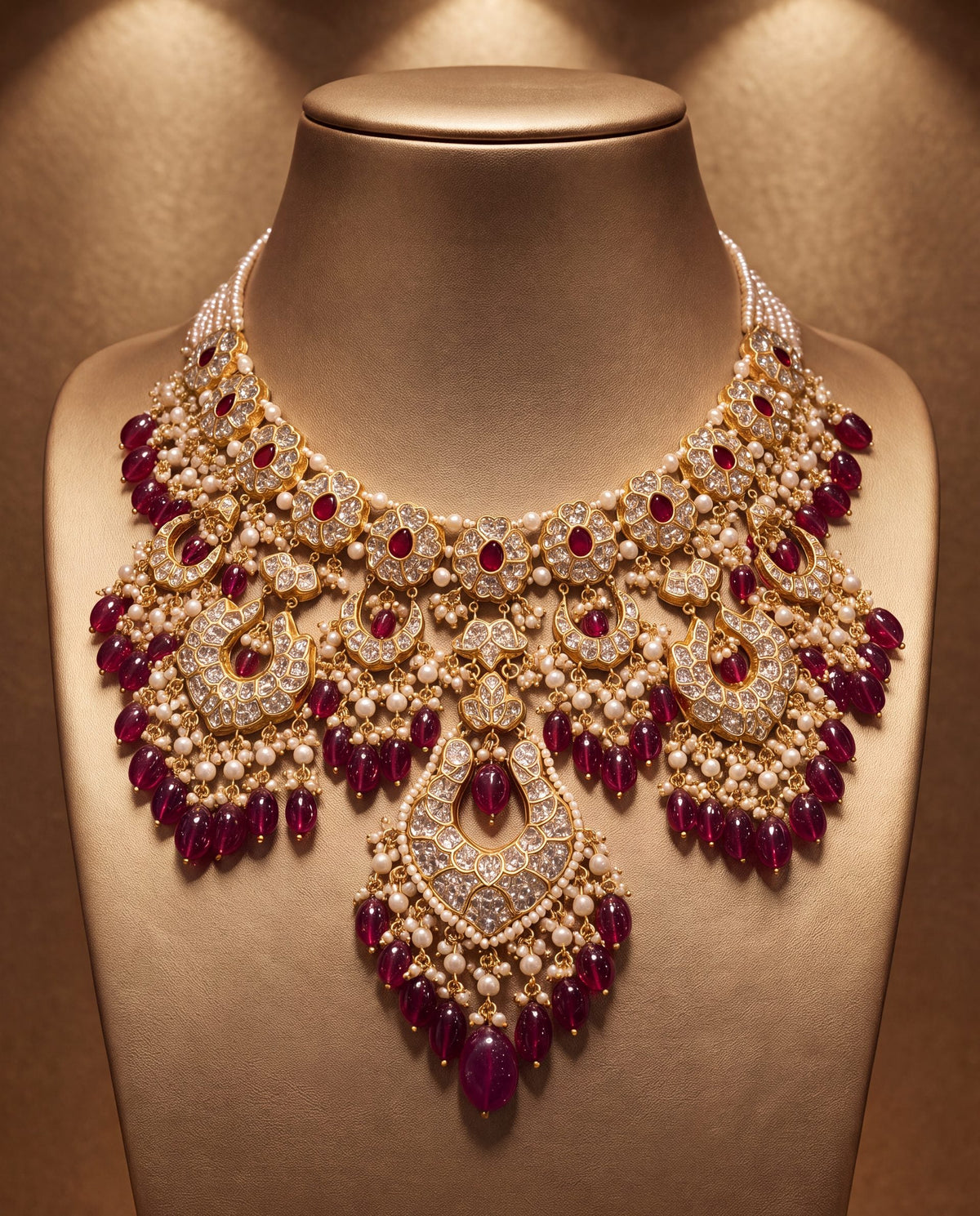Trisha Polki Necklace