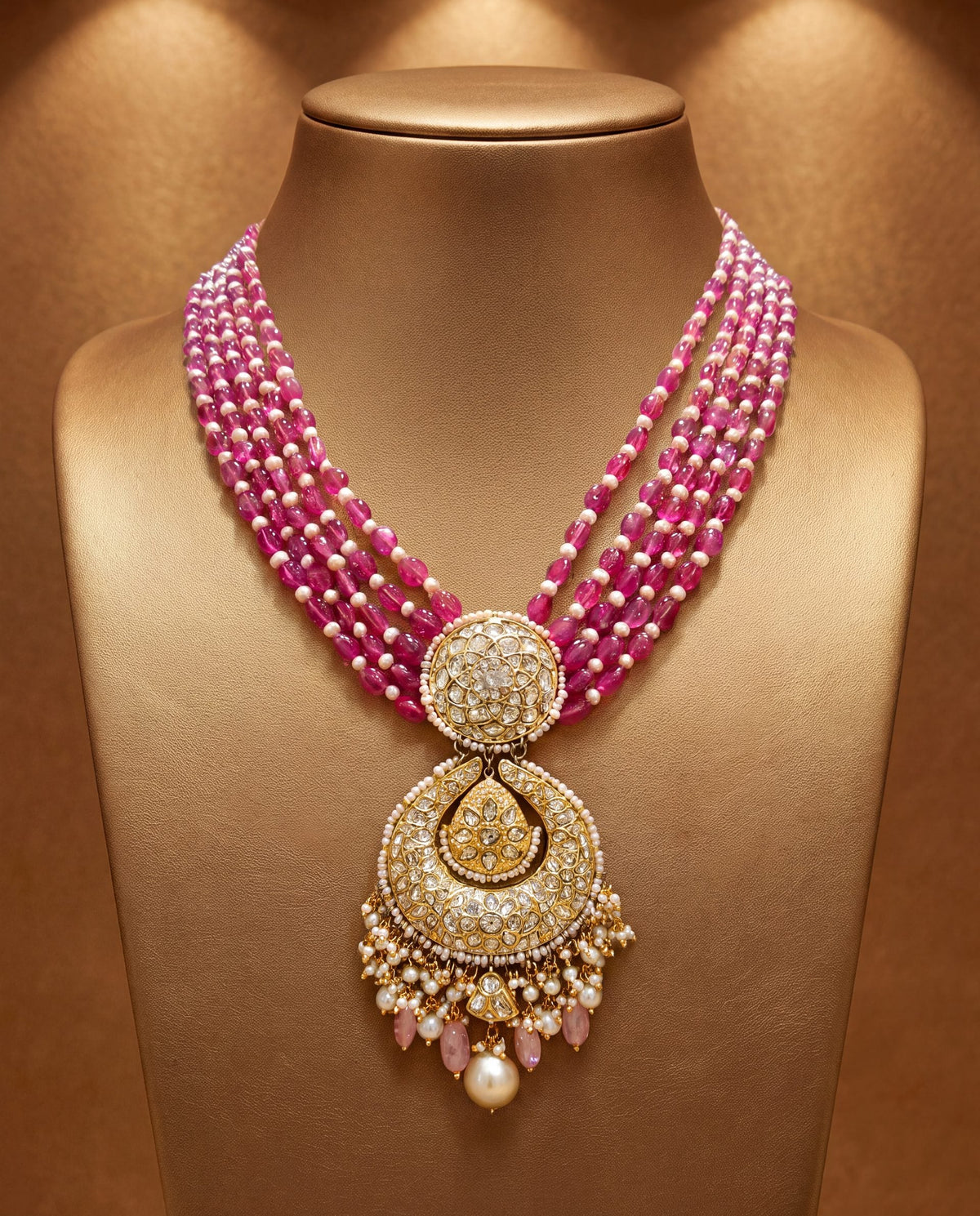 Fiza Polki Bead Pendant