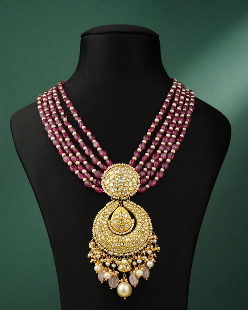 Fiza Polki Bead Pendant