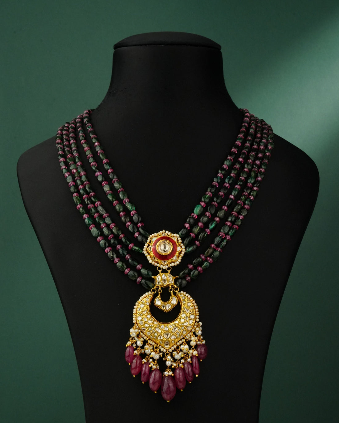 Neha Polki Bead Pendant