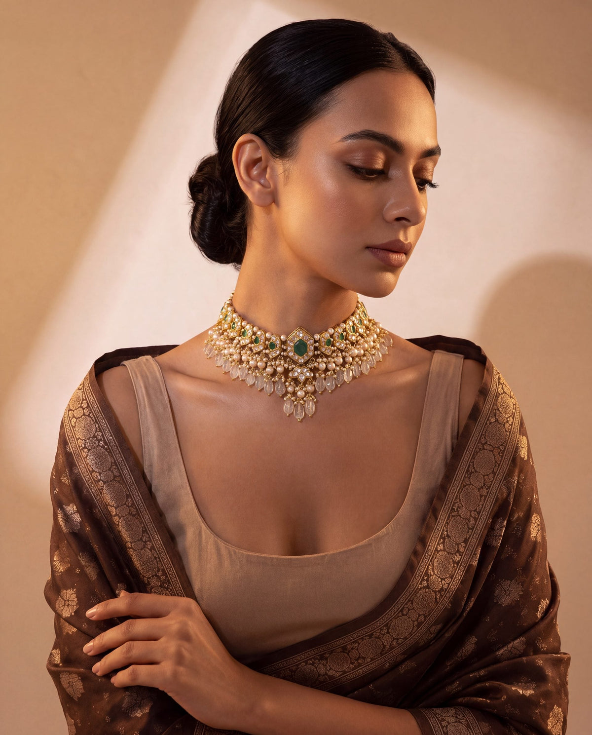 Leesha Polki Choker
