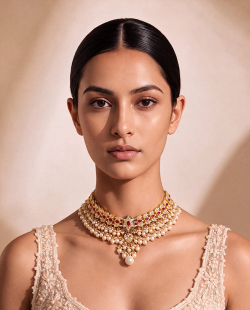 Lyesha Polki Necklace