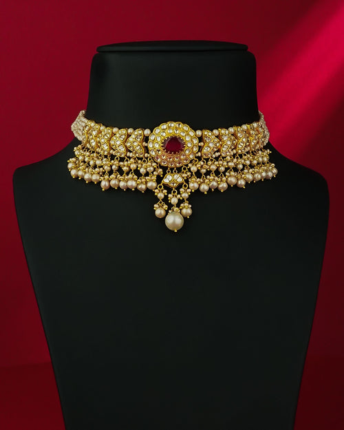 Leela Polki Choker