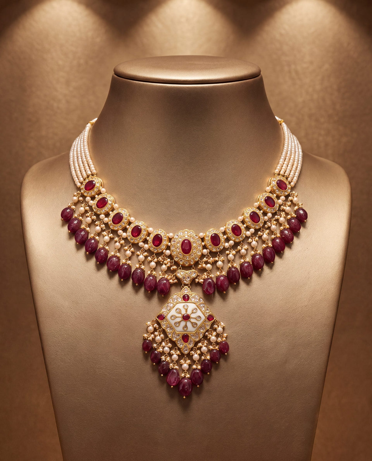 Nadiya Polki Necklace