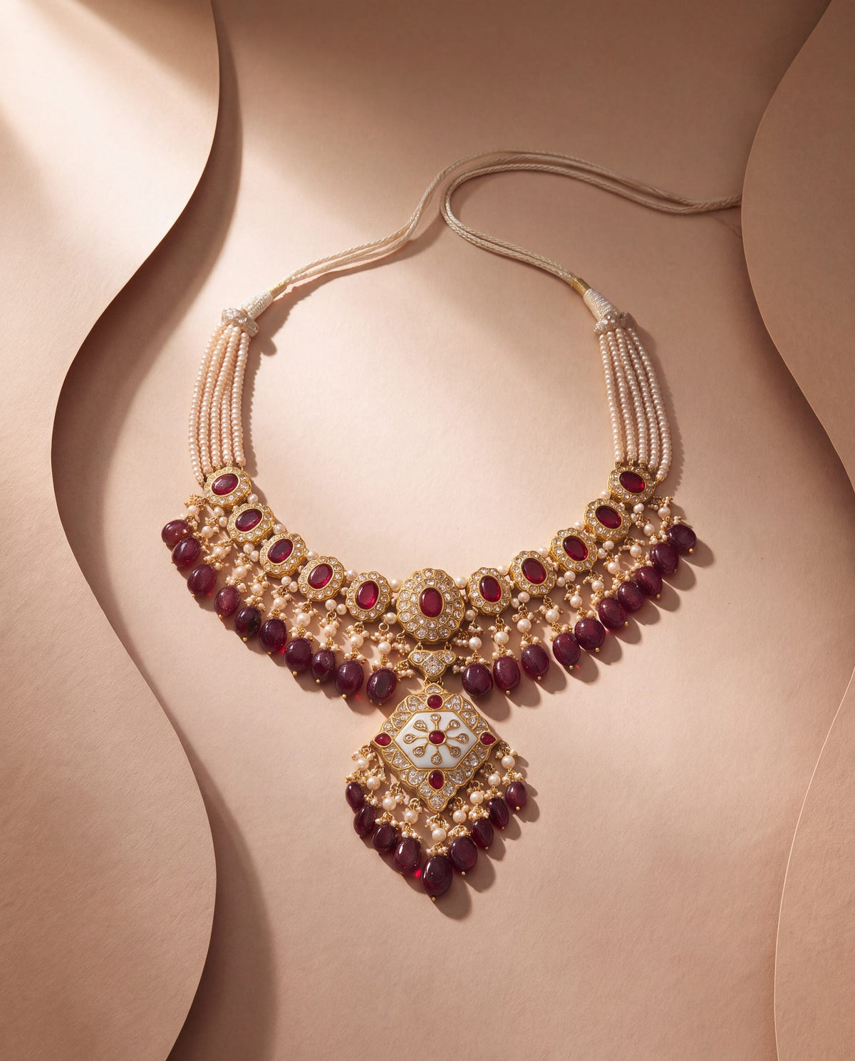 Nadiya Polki Necklace