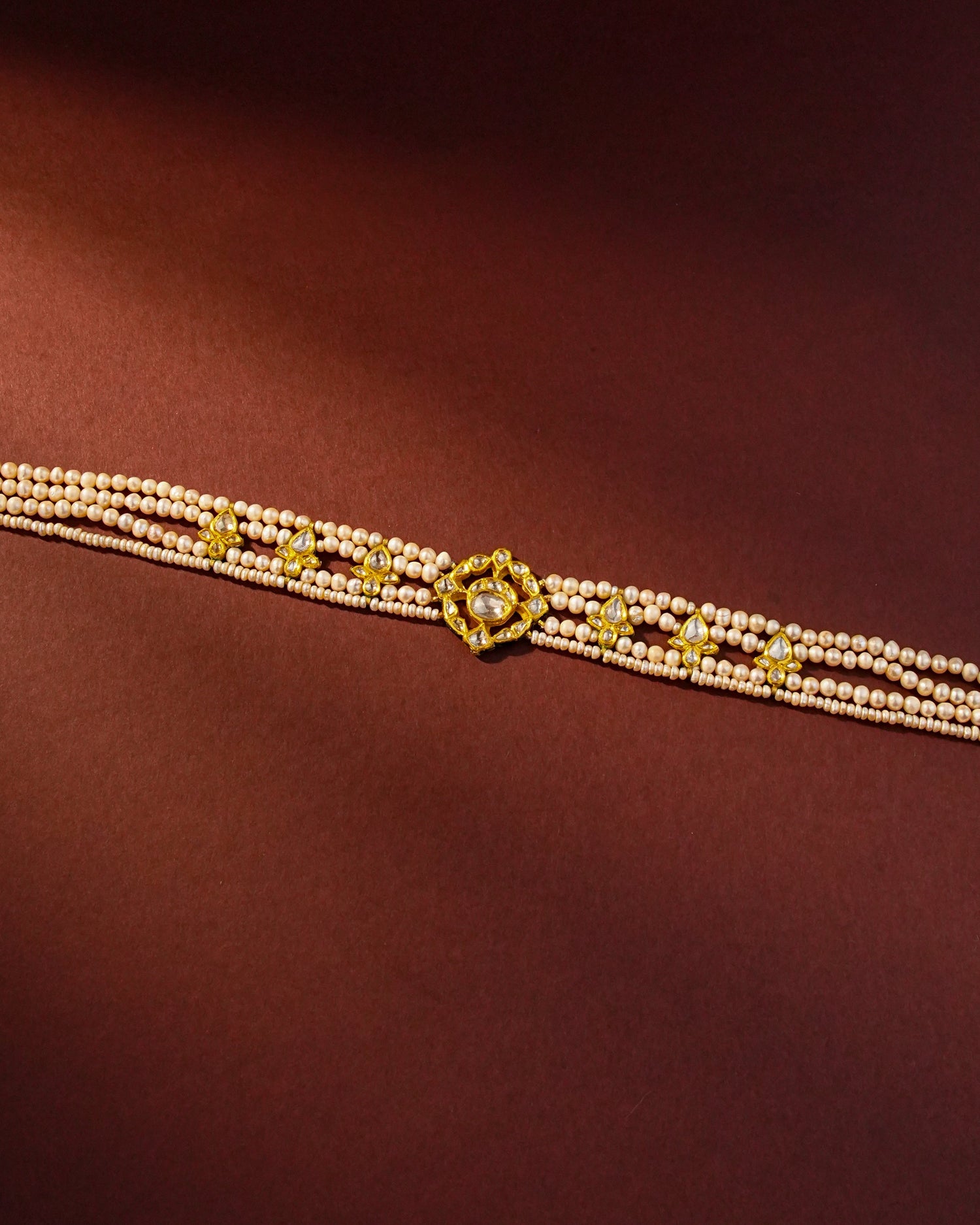 Madhya Polki Necklace