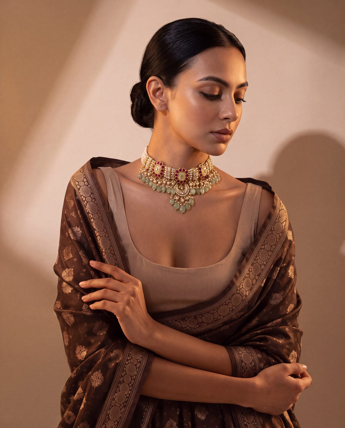 Maahi Polki Choker
