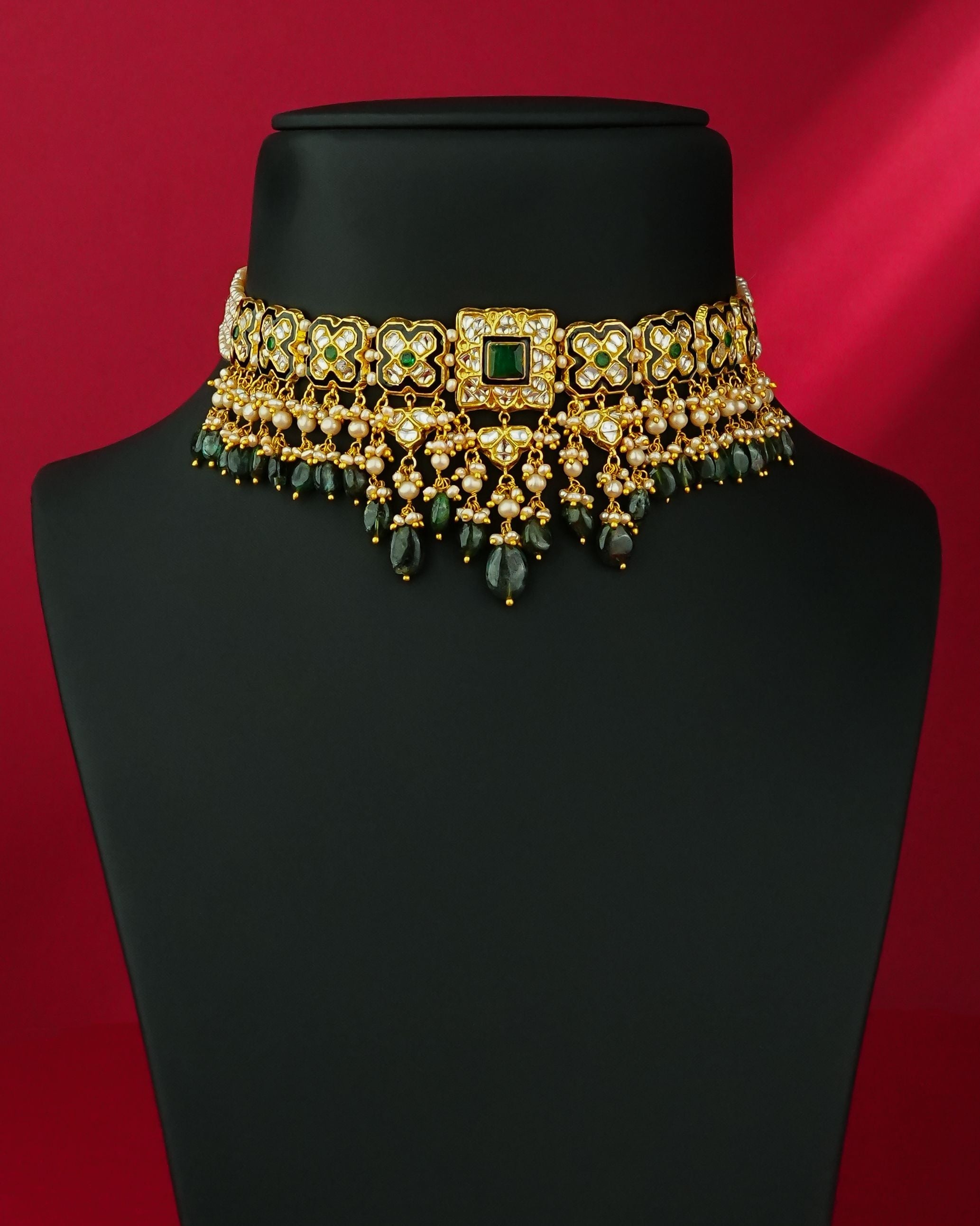 Nyasa Polki Choker