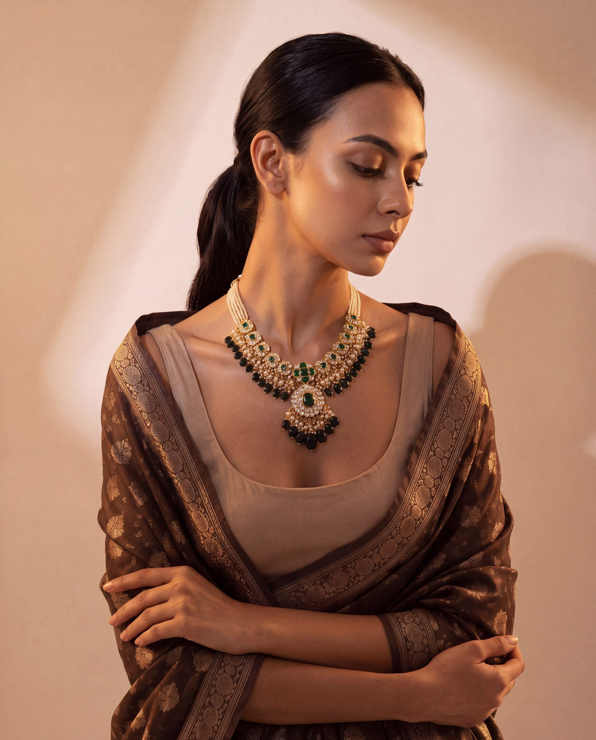 Hinanshi Polki Necklace