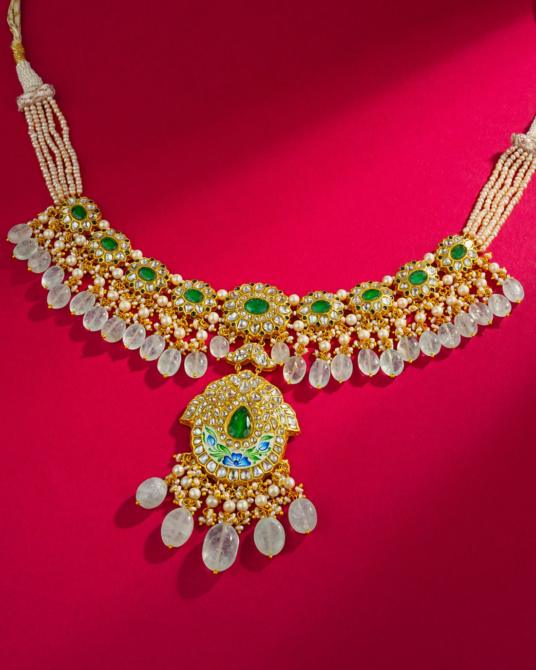 Chhaya Polki Necklace