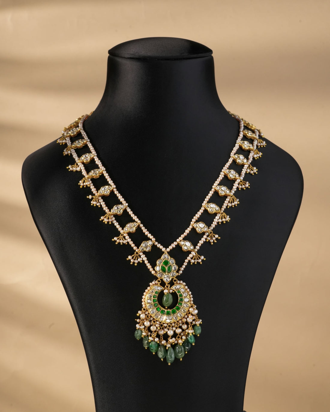 Vaishnavi Polki Long Necklace
