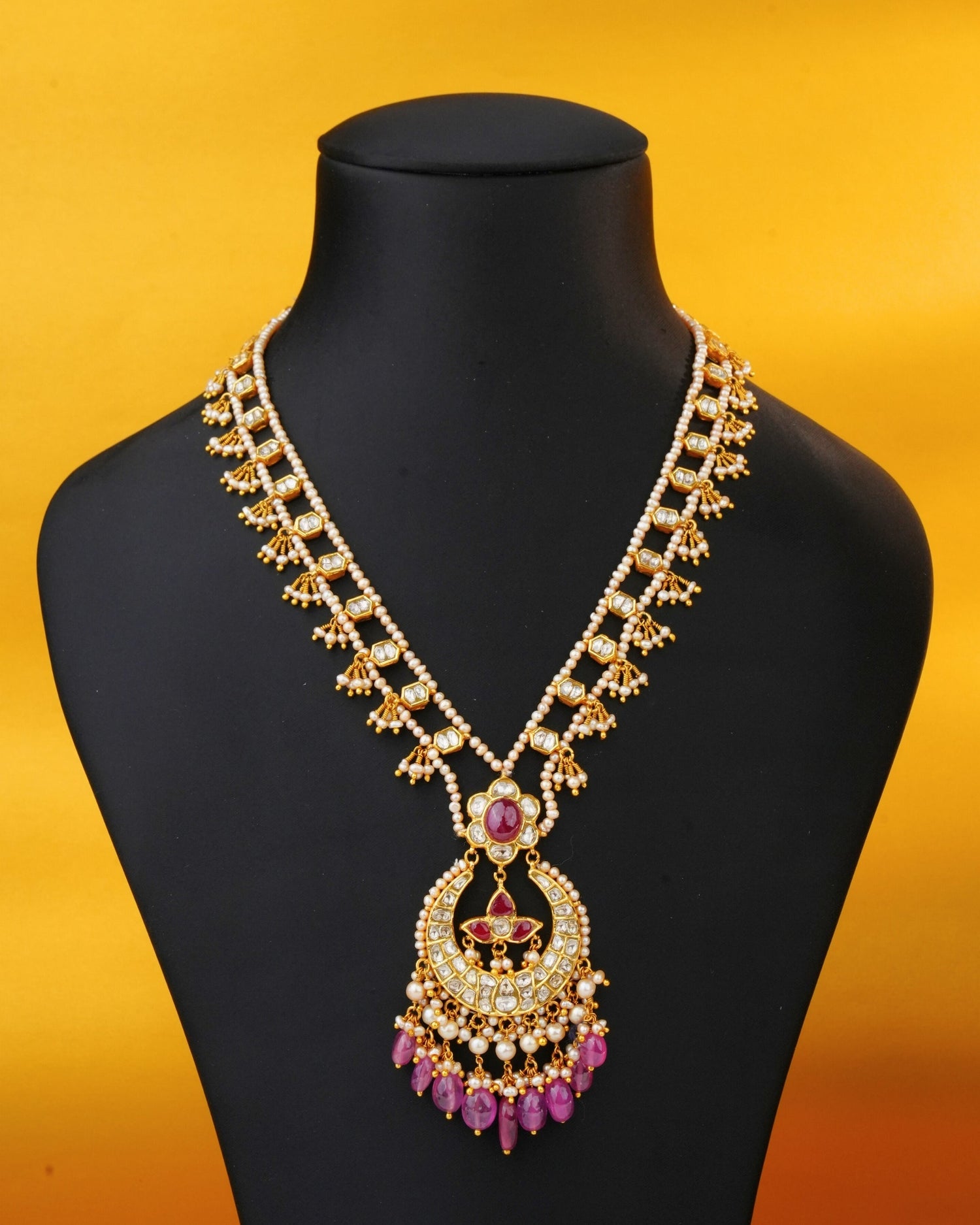 Vani Polki Long Necklace