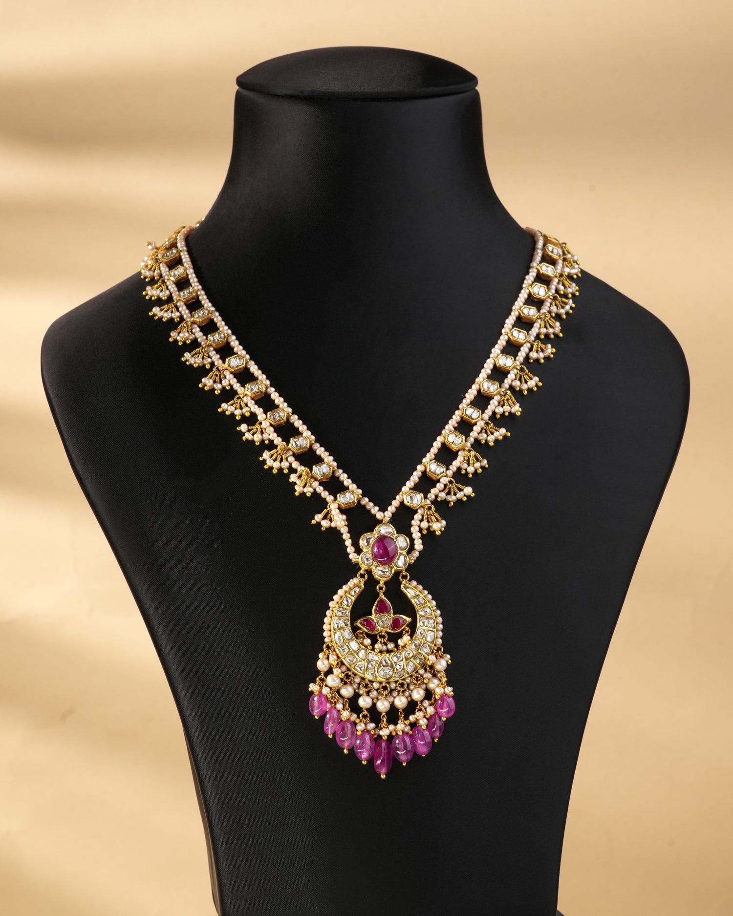 Vani Polki Long Necklace