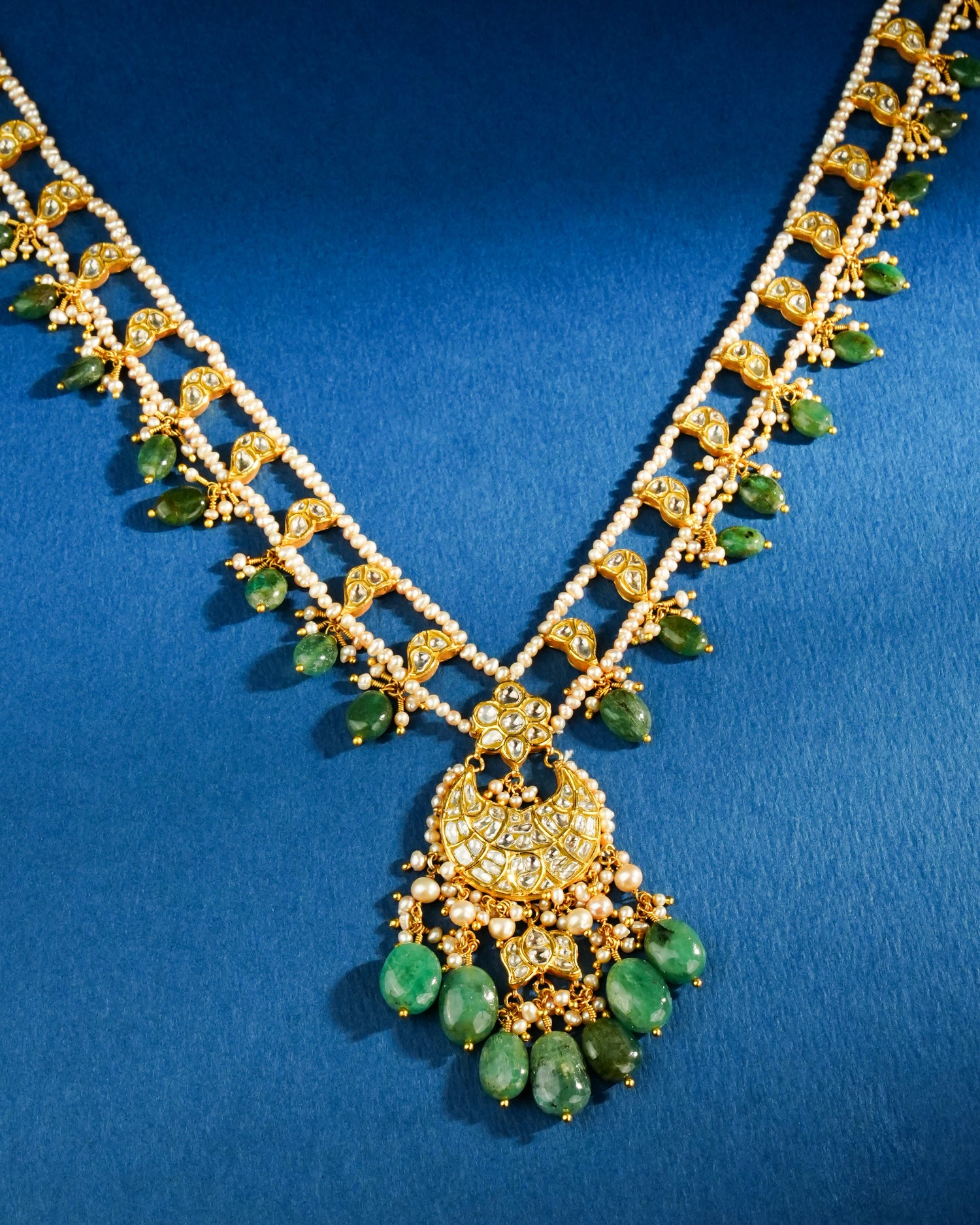 Niyati Polki Long Necklace