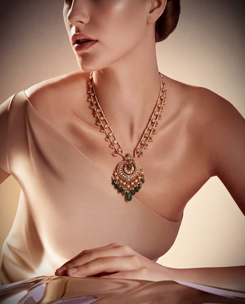 Paridhi Polki Long Necklace