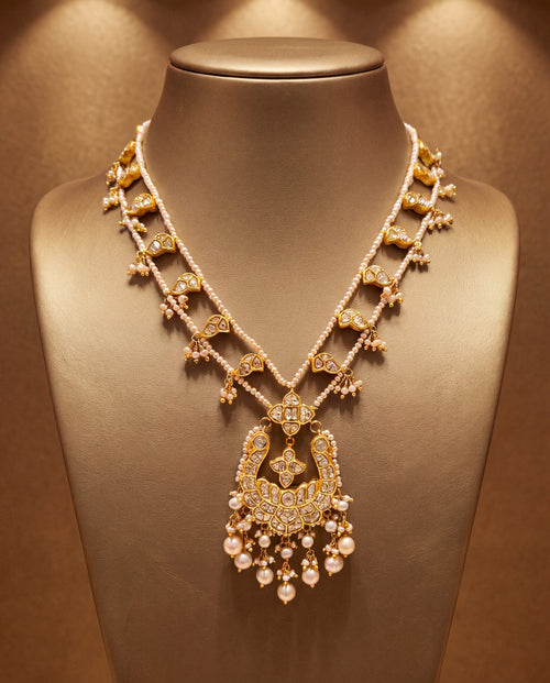 Gopa Polki Long Necklace