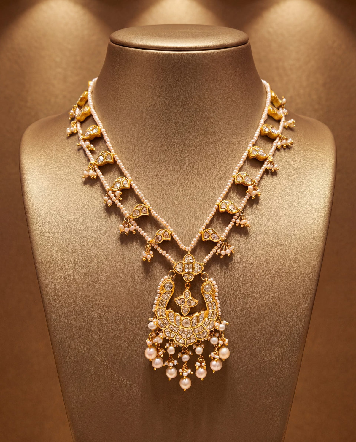 Gopa Polki Long Necklace