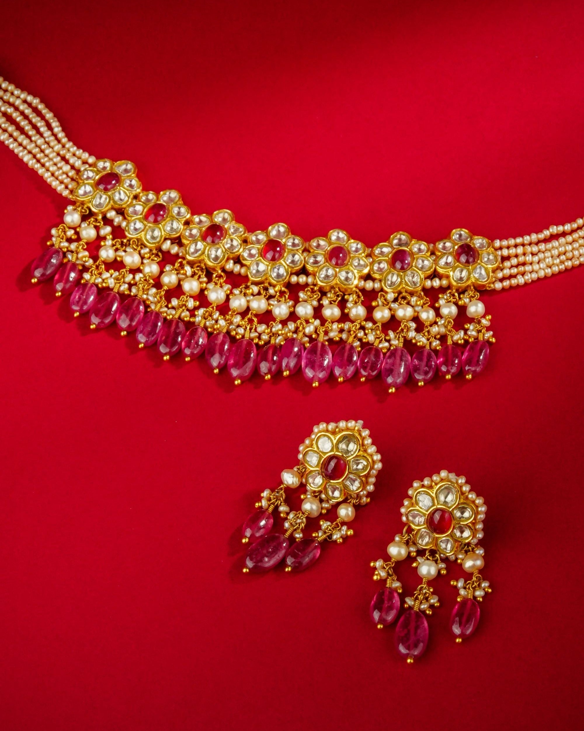 Girija Polki Choker