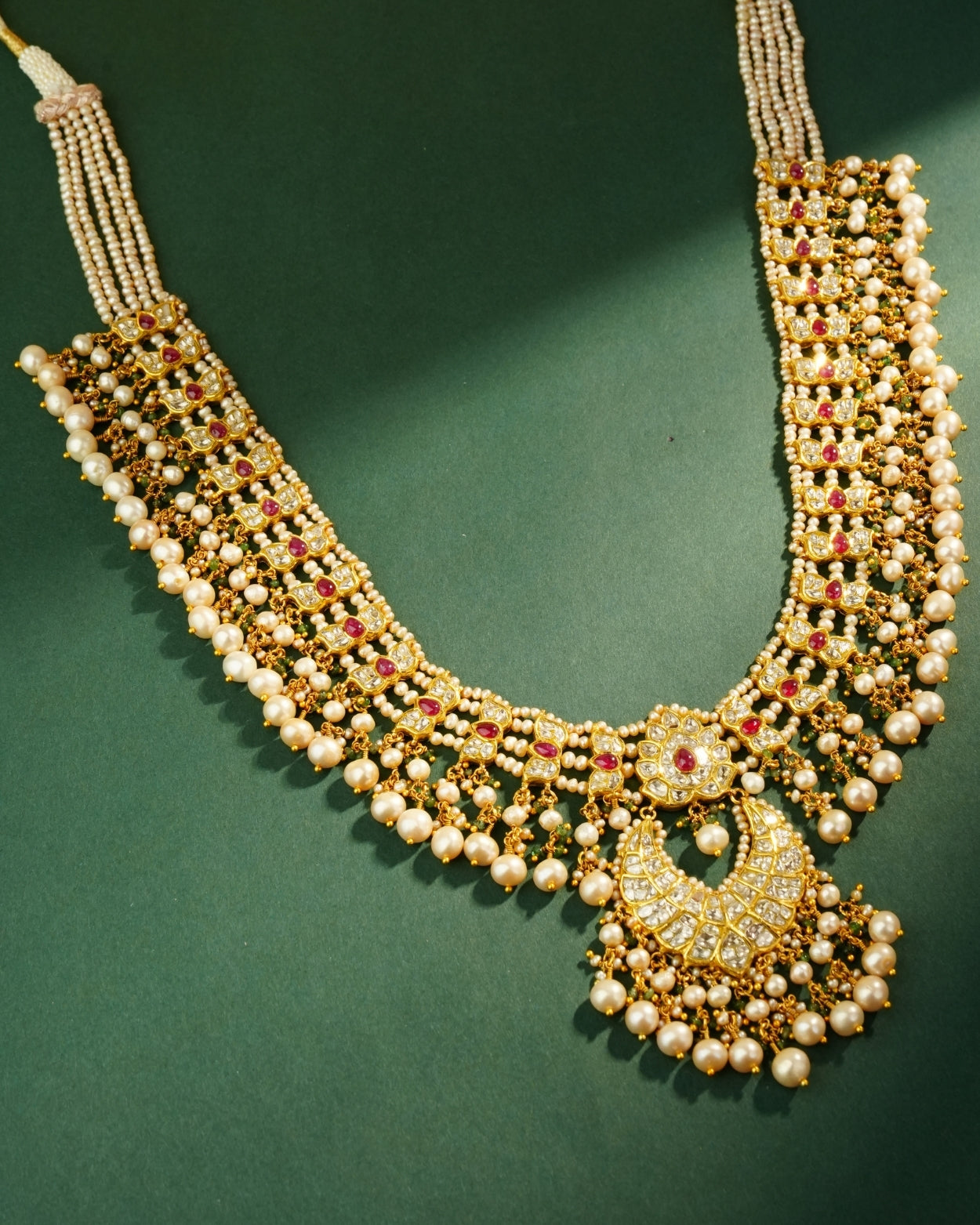 Snehalata Polki Long Necklace