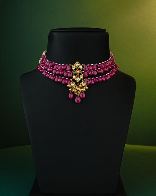 Saisha Polki Bead Choker