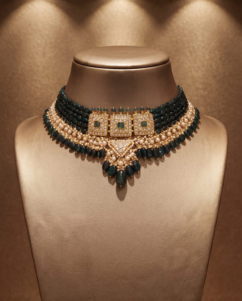 Divya Polki Bead Choker
