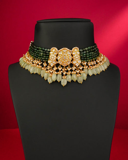 Samiksha Polki Bead Choker