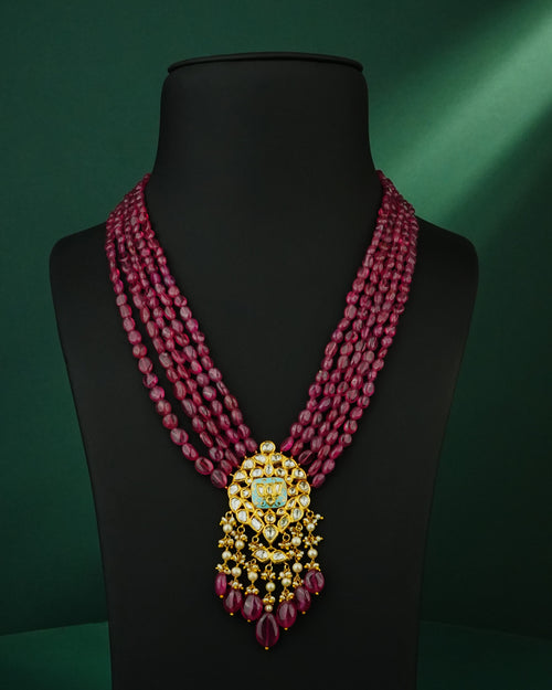 Zaida Polki Bead Pendant