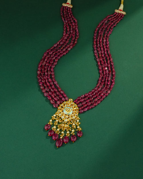 Zaida Polki Bead Pendant