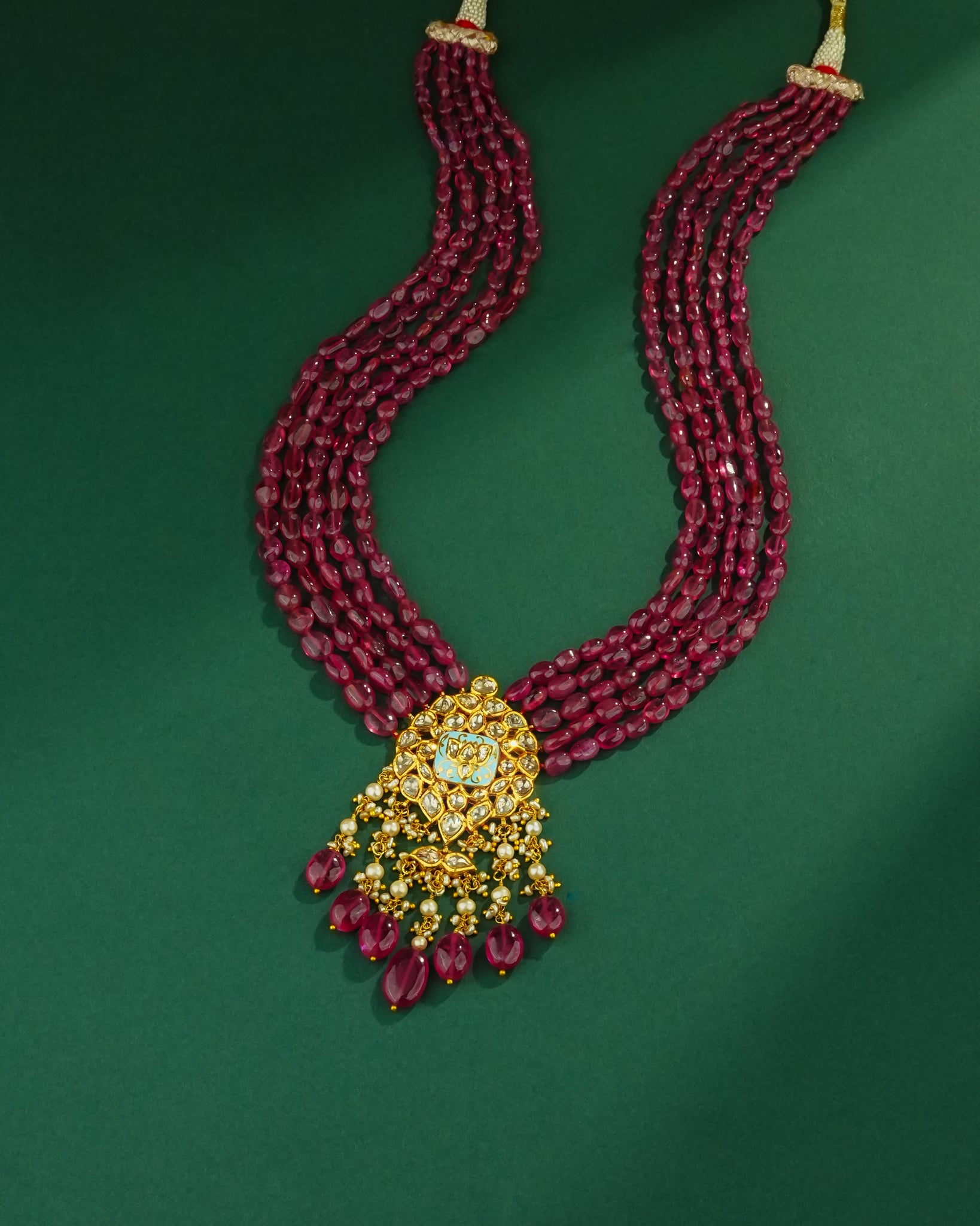 Zaida Polki Bead Pendant