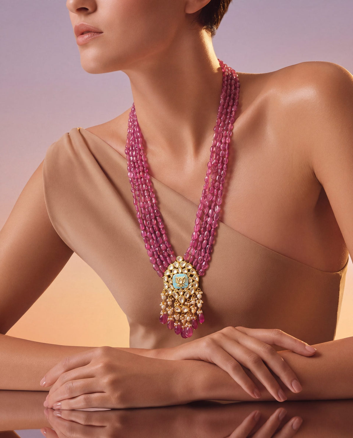 Eesha Polki Bead Pendant