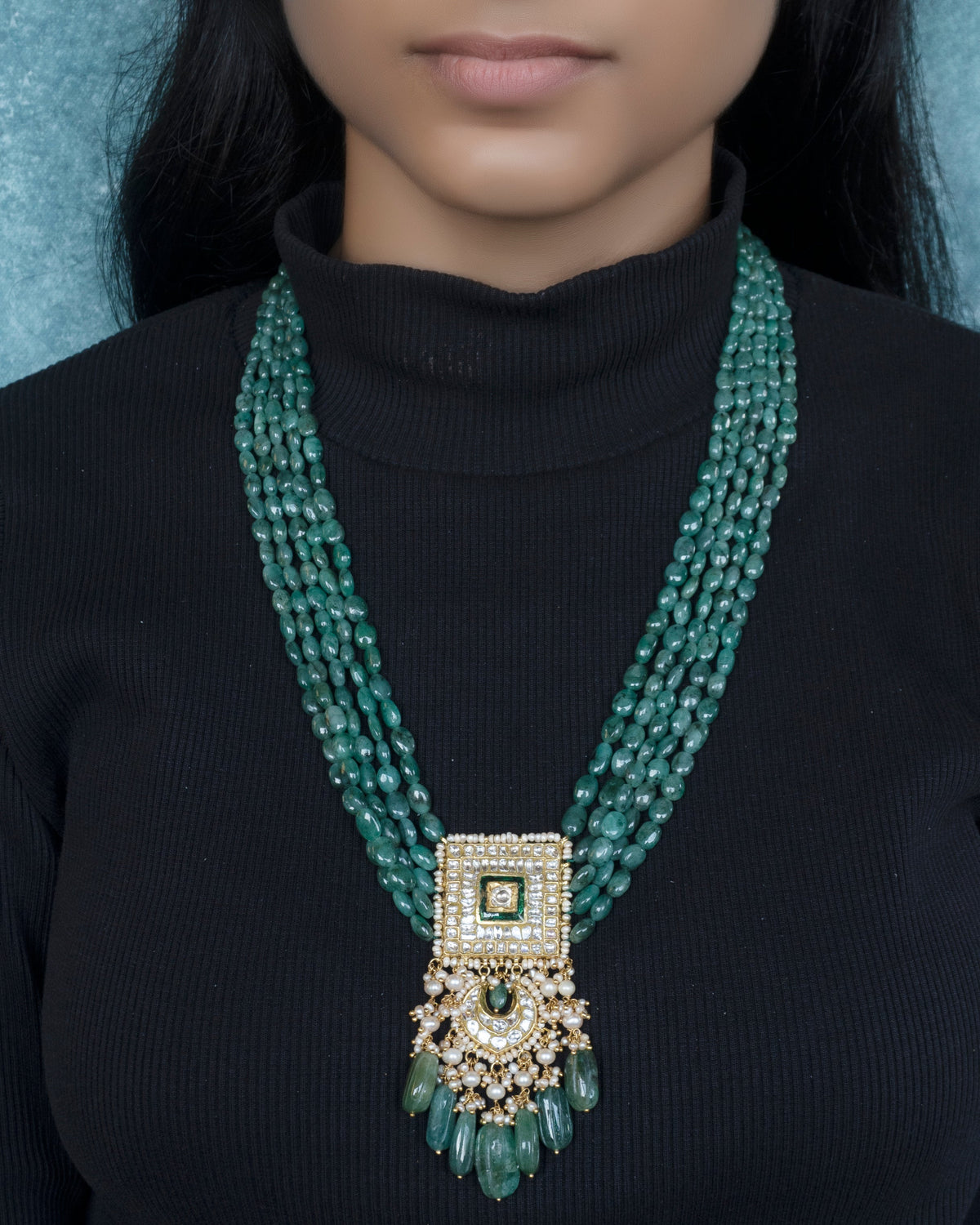 Dhavni Polki Bead Pendant