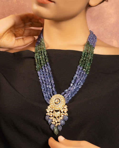 Blakely Polki Bead Pendant
