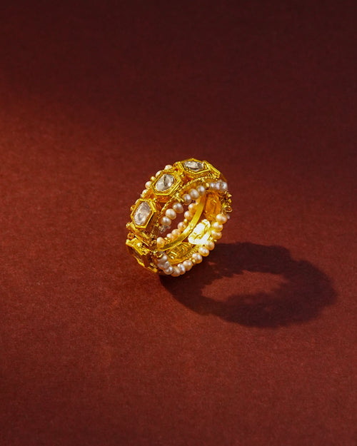 Dolira Polki Ring