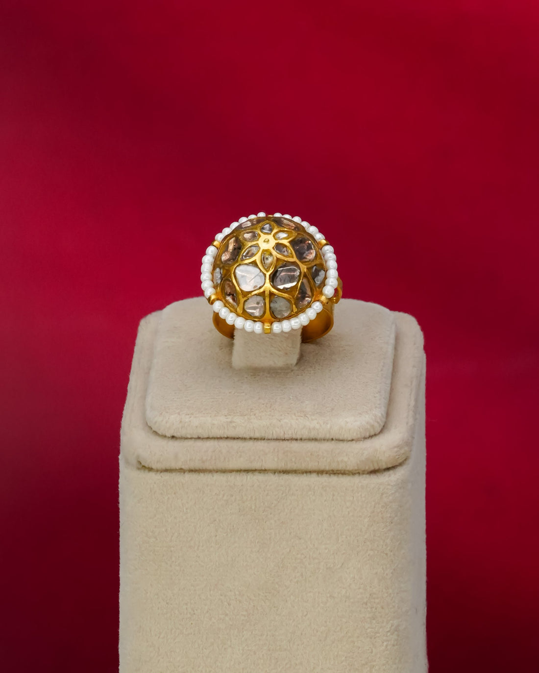 Krisha Polki Ring - NO ORDERS