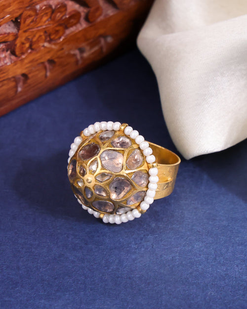 Krisha Polki Ring - NO ORDERS