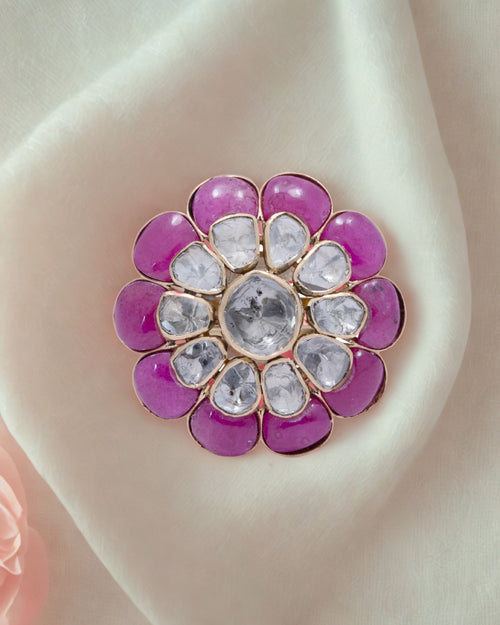 Sumal Polki Ring