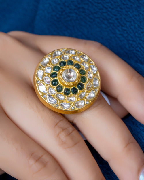 Bhavya Polki Ring