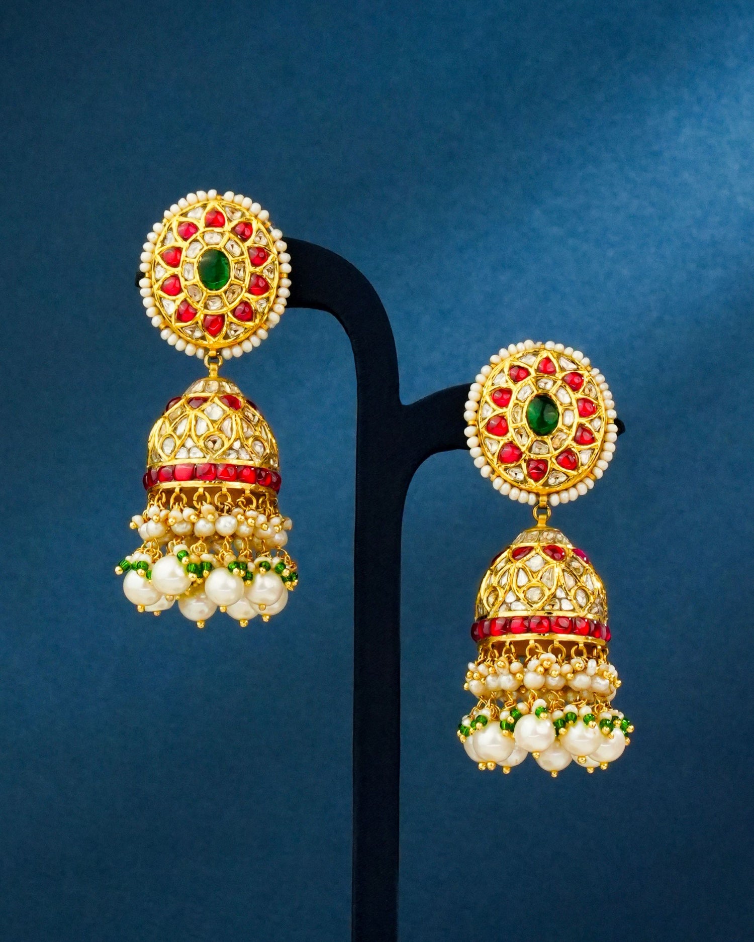 Faiza Polki Jhumkas